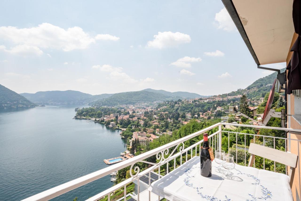 Cernobbio Apt Stunning Lake View By Air! Exteriör bild
